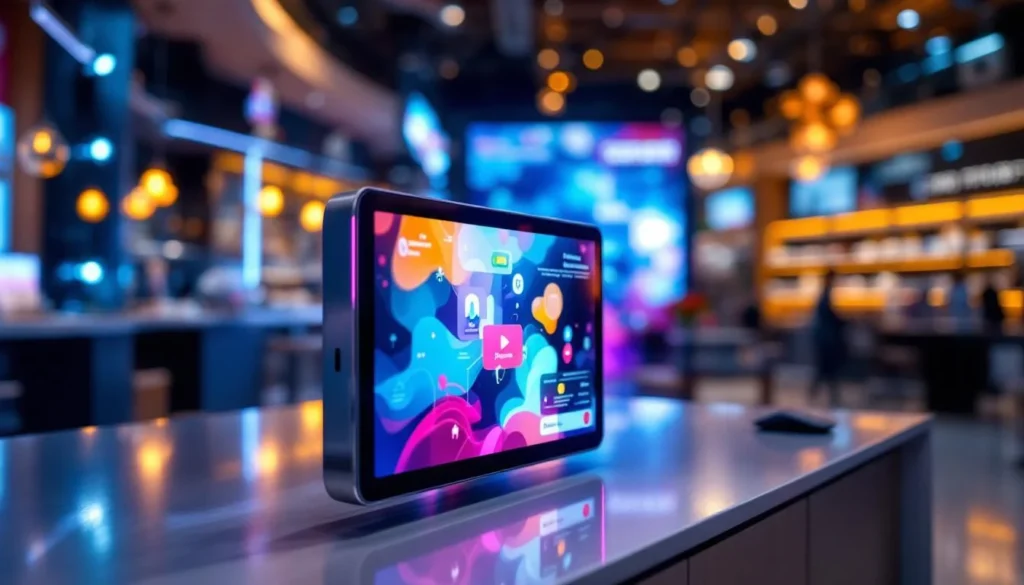 Wie interaktive Displays das Kundenerlebnis revolutionieren